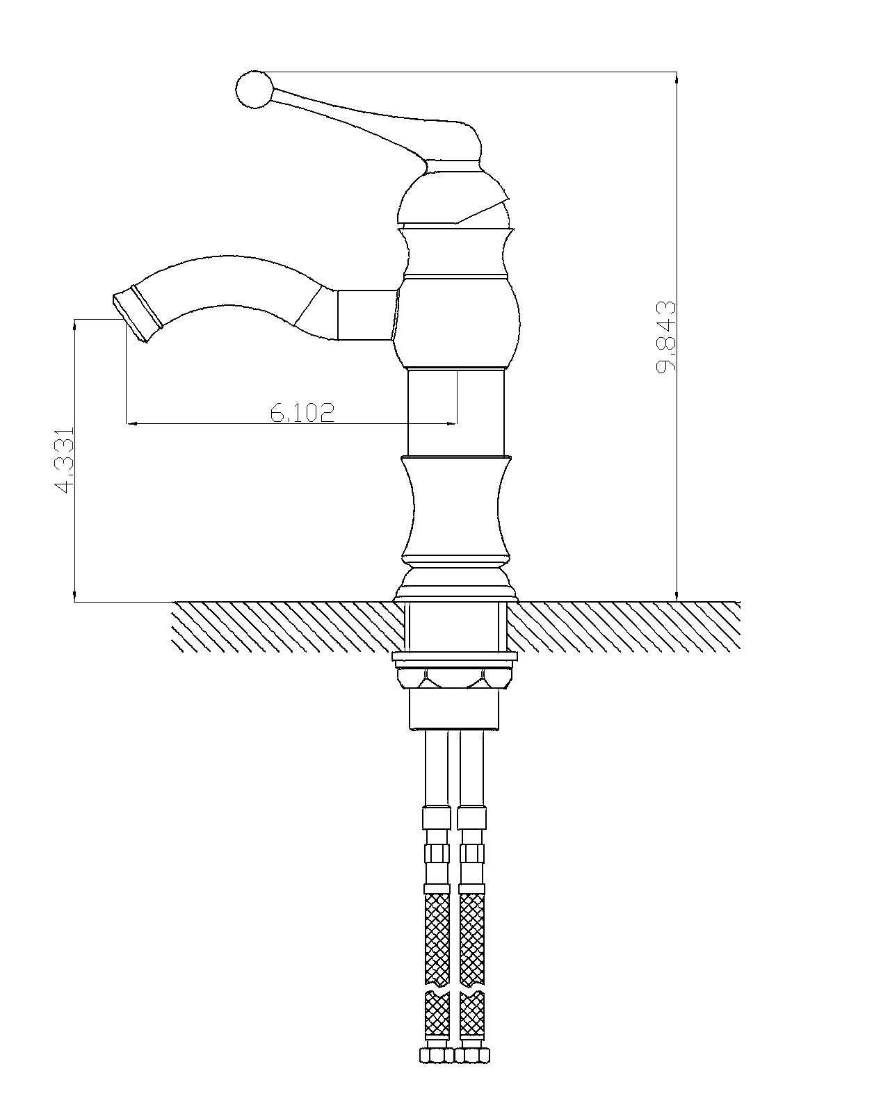 American imaginations AI-13251 CUPC Oval Undermount Sink Set In Biscuit With Single Hole CUPC Faucet And Drain