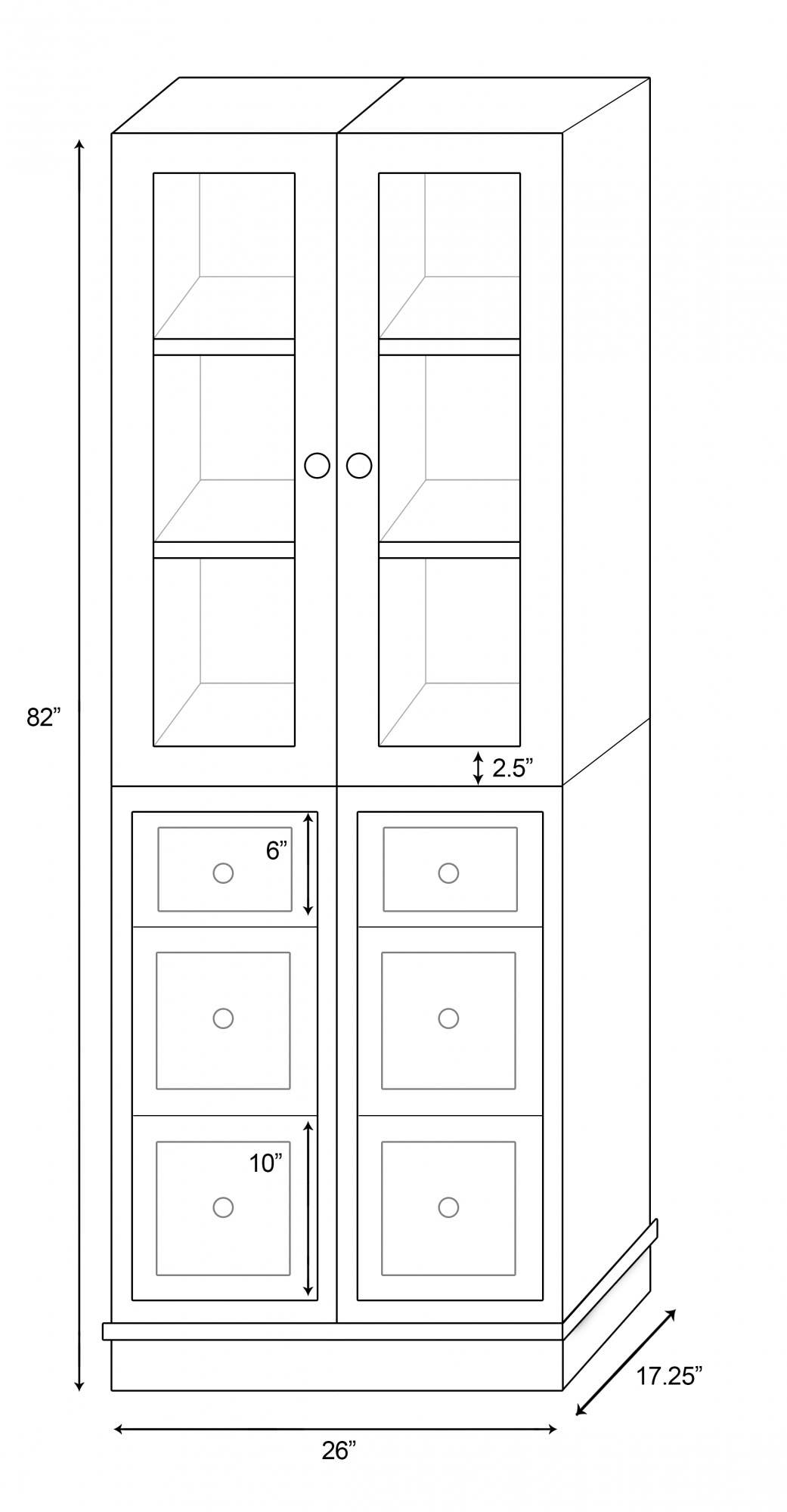 American imaginations AI-566 26-in. W x 82-in. H Transitional Birch Wood-Veneer Linen Tower In Coffee