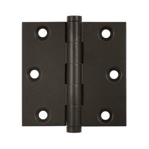 Deltana DSB3 3" x 3" Square Hinge, Pair