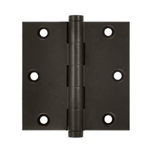 Deltana DSB35 3-1/2" x 3-1/2" Square Hinge , Pair