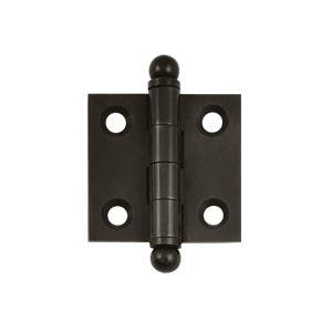 Deltana CH1515 1.5" x 1.5" Cabinet Hinge w/ Ball Tip, Pair