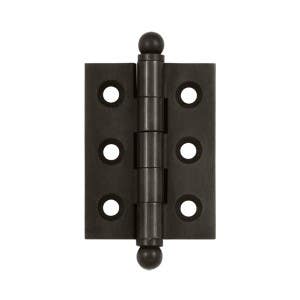 Deltana CH2015 2" x 1.5" Cabinet Hinge w/ Ball Tip, Pair