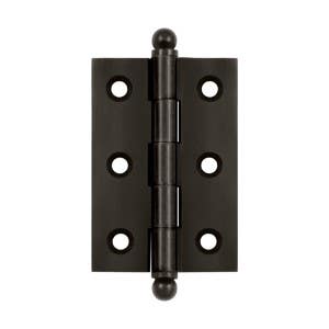 Deltana CH2517 2-1/2" x 1-11/16" Cabinet Hinge w/ Ball Tip, Pair