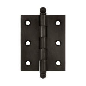 Deltana CH2520 2-1/2" x 2" Cabinet Hinge w/ Ball Tip, Pair
