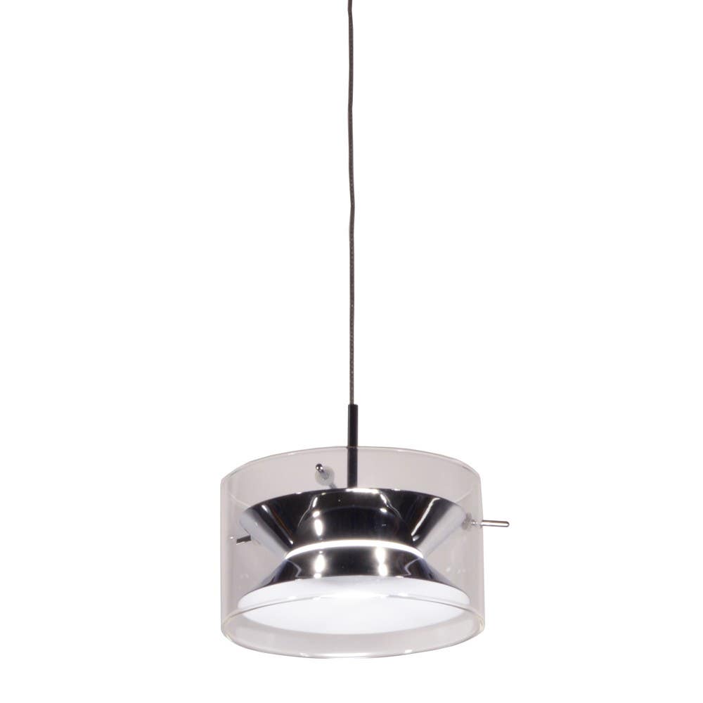 Dainolite 185LED Mini LED Pendant, Polished Chrome Finish
