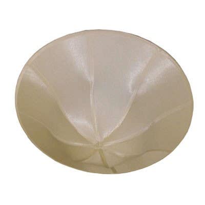 Dainolite 41 3 Light Fabric Semi Flush Mount Fixture, Taupe Fabric