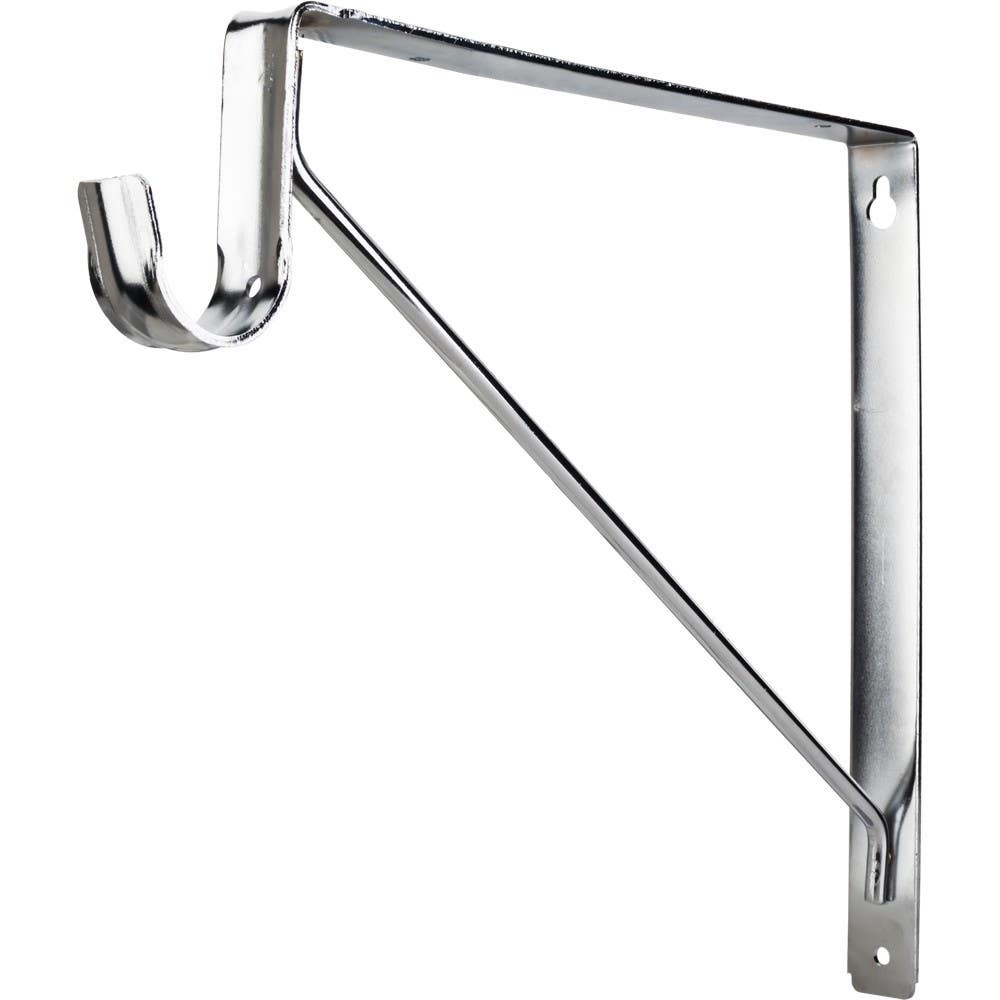 Hardware Resources 15 Shelf & Rod Support Bracket For 1516 Series Closet Rod