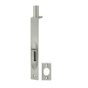 Deltana 6FBS 6" Flush Bolt, HD, Square