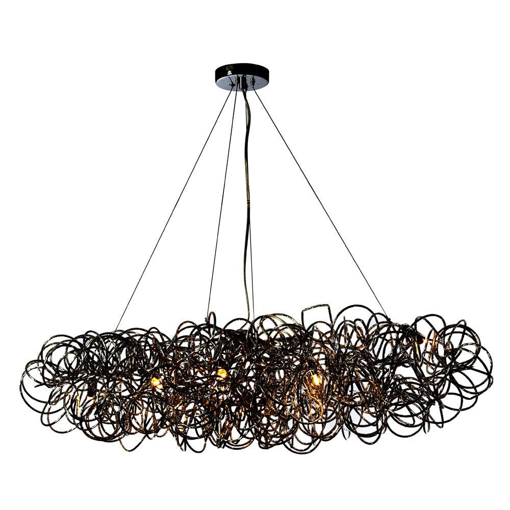 Dainolite BAY 8 Light Horizontal Tubular Pendant