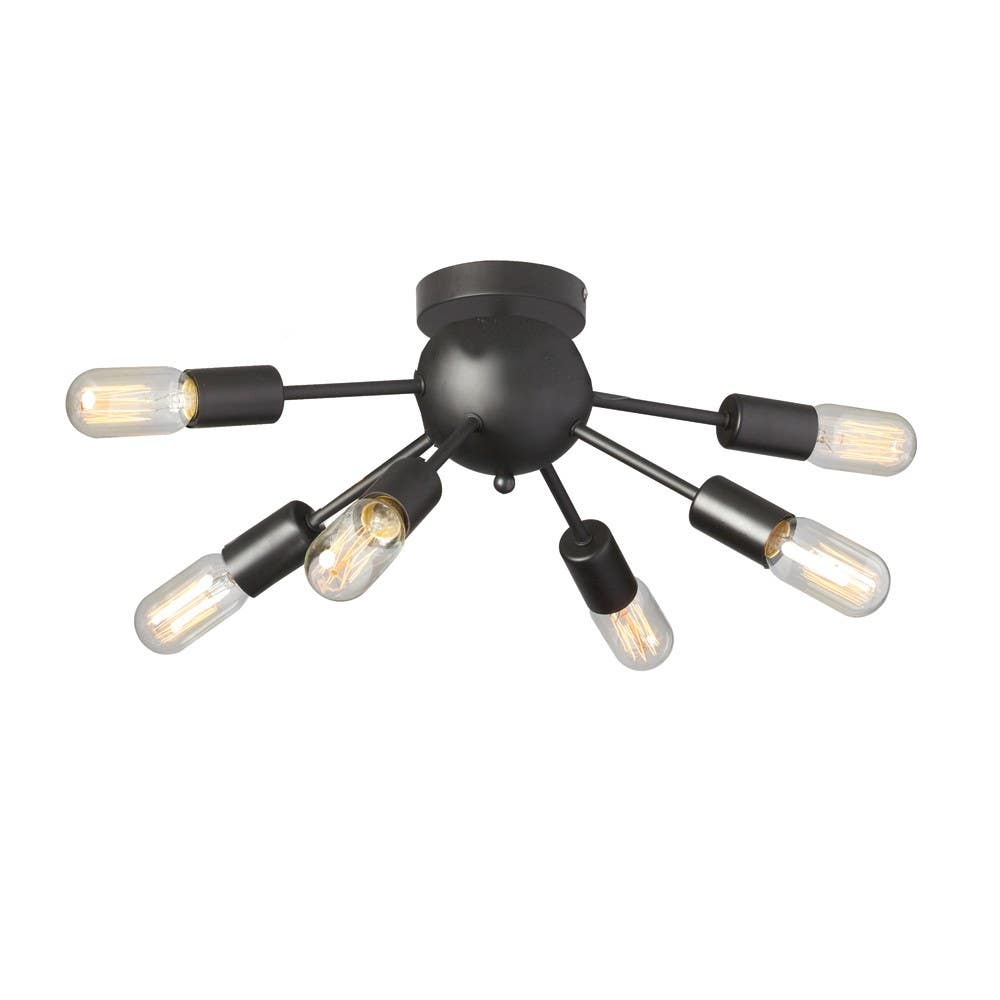 Dainolite BRI 6 Light Satellite Flush Mount Fixture