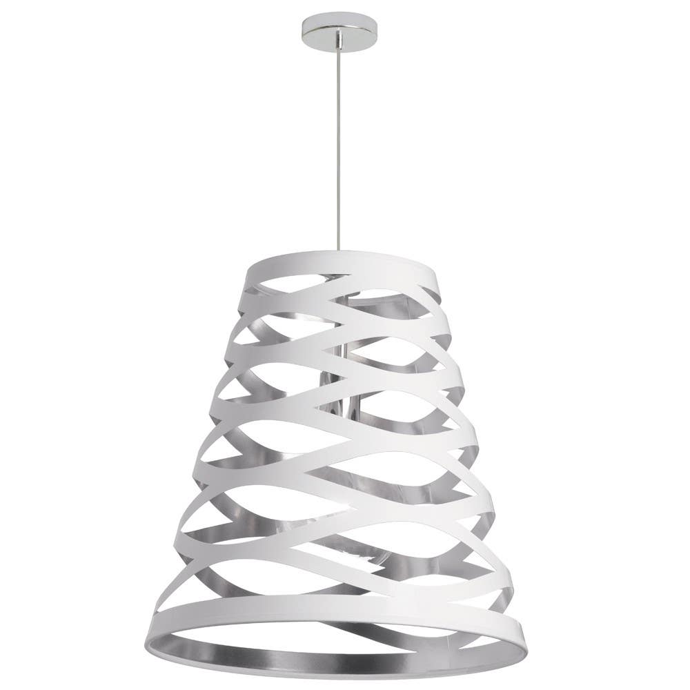 Dainolite CUT22 1 Light Cut Out Pendant, 22"