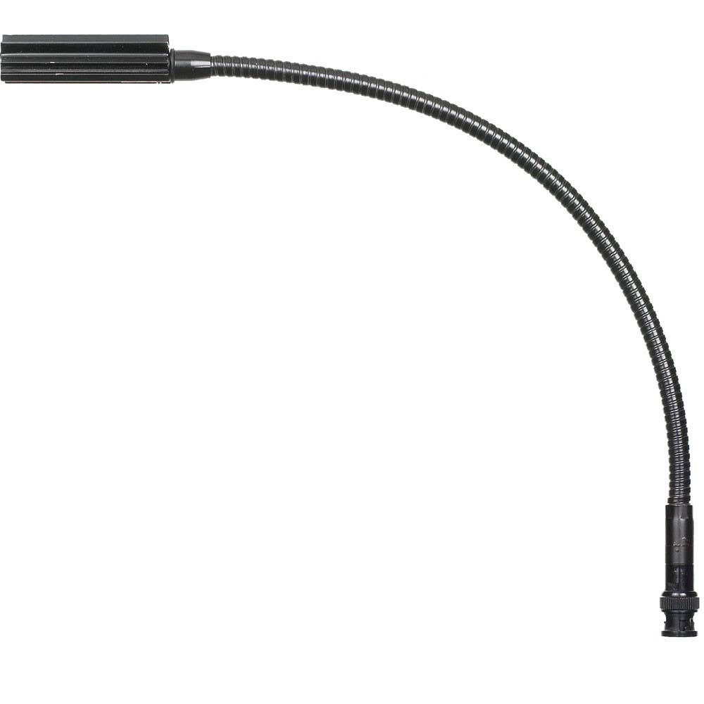 Dainolite DLSL18 Black 18" Gooseneck, Shade, 5 Watt Bulb / Head & BNC ConnectOR