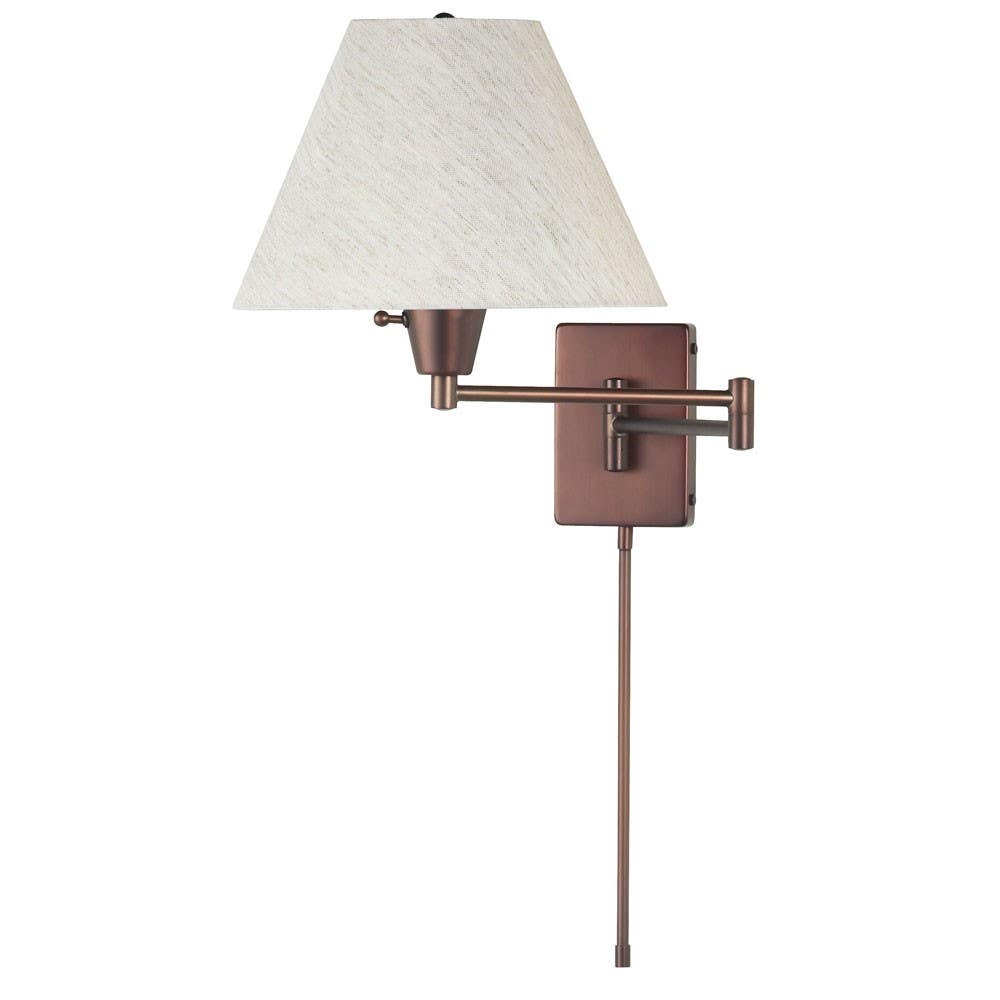 Dainolite DMWL800 Swing Arm Wall Lamp