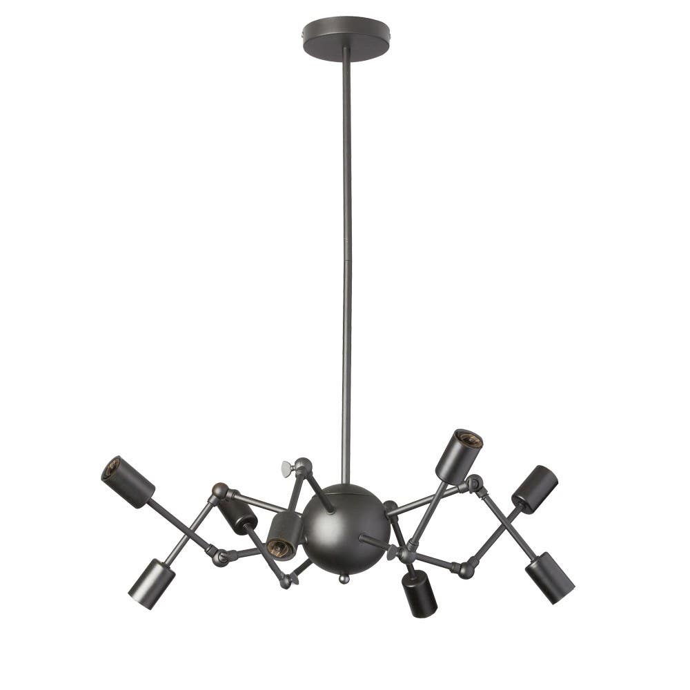 Dainolite DRS 8 Light Chandelier w/ Adjustable Arms