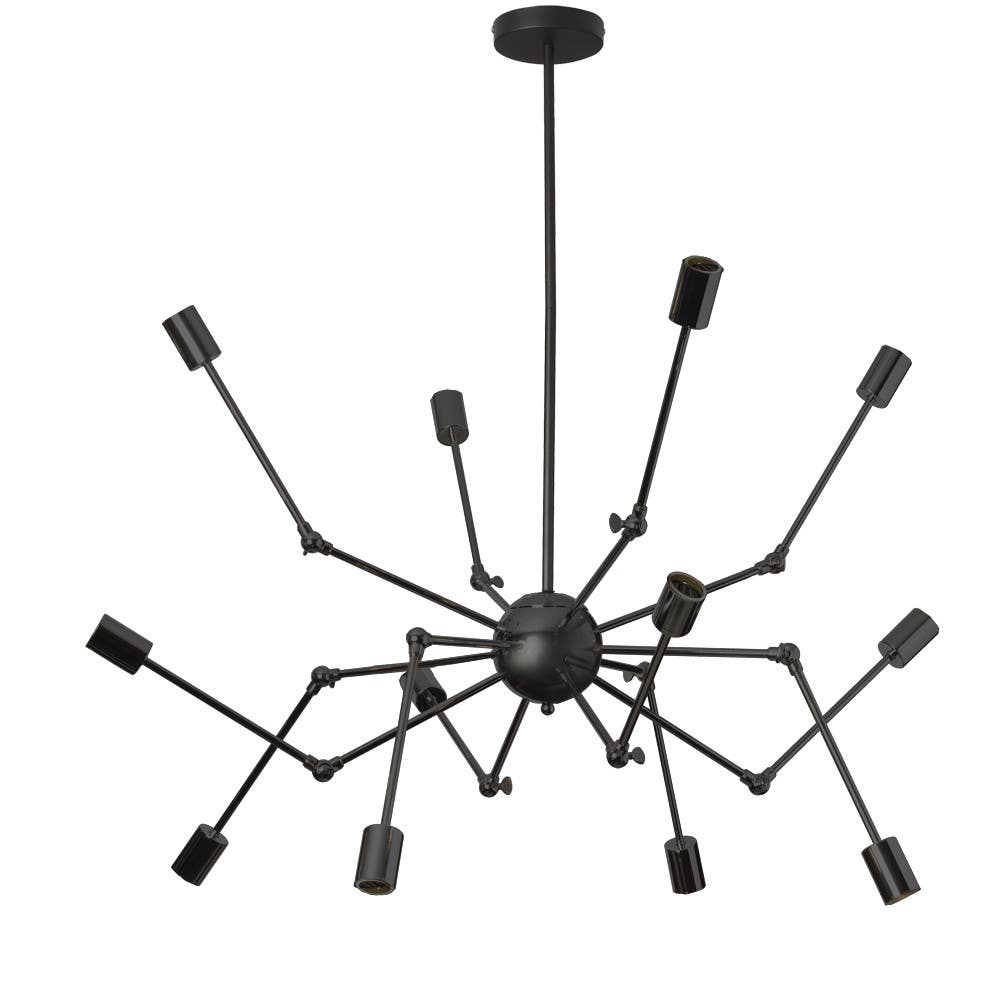 Dainolite DRS 12 Light Chandelier w/ Adjustable Arms