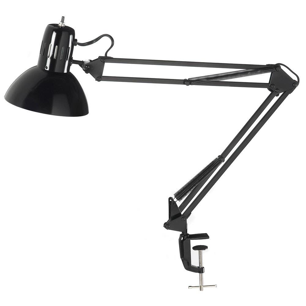 Dainolite DXL334 Spring Balance Clamp-On Lamp, 36" Reach