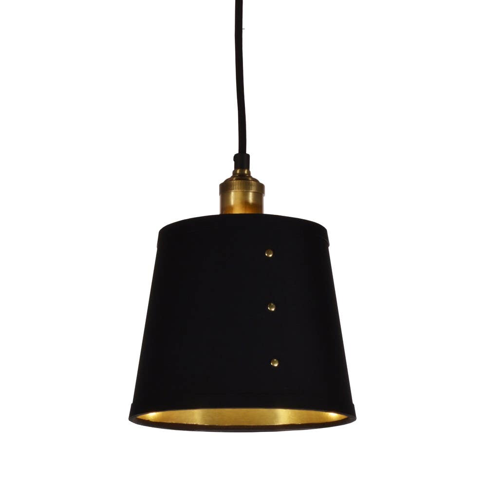 Dainolite FAY 1 Light Pendant, Tampered Drum Shade