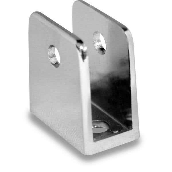 Jacknob 1 U-bracket w/ Zamac Material & Polished Chrome Finish