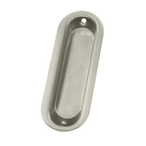 Deltana FP223 Flush Pull, Oblong, 3-1/2" x 11/4" x 5/16"