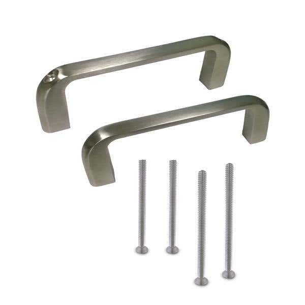 Jacknob 189373 5-1/2" Center to Center Door Pull Set for 3/4" - 1" Door