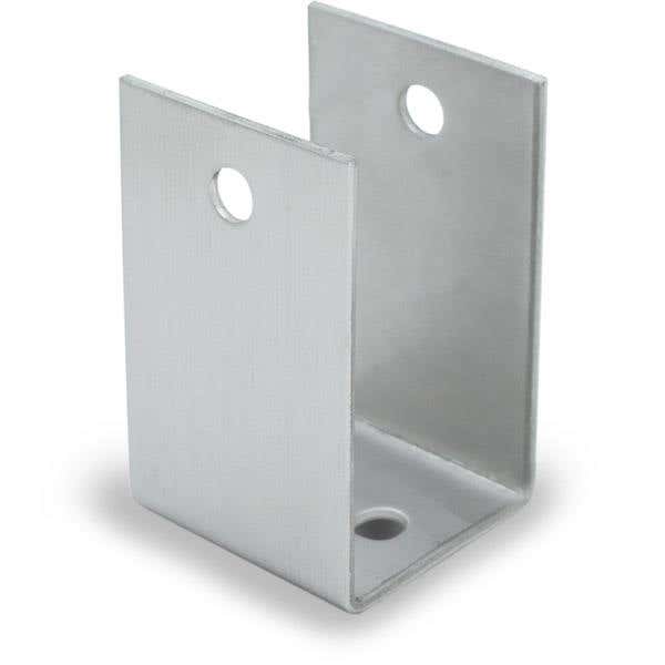 Jacknob 19 U-bracket X-High Stamped w/ Stainless Steel Material & Satin Finish
