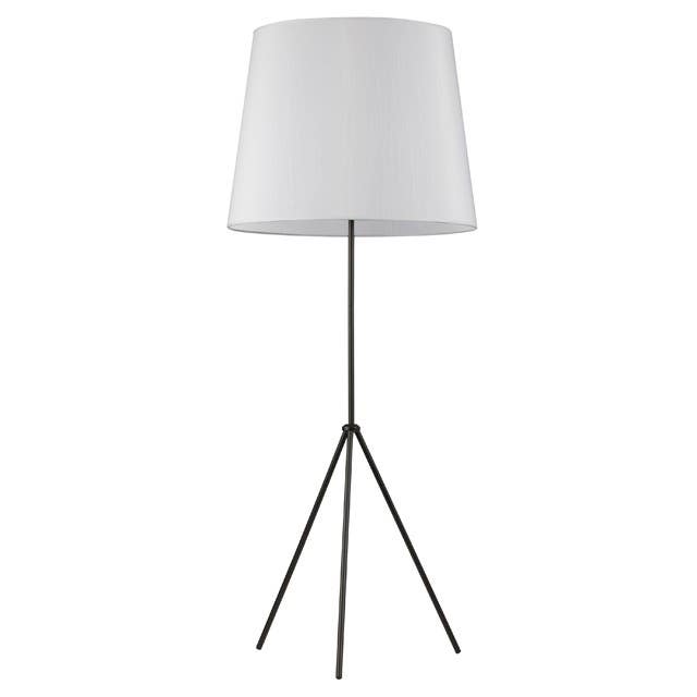 Dainolite OD4L 1LT 3 Leg Drum Floor Fixture w / JTone White