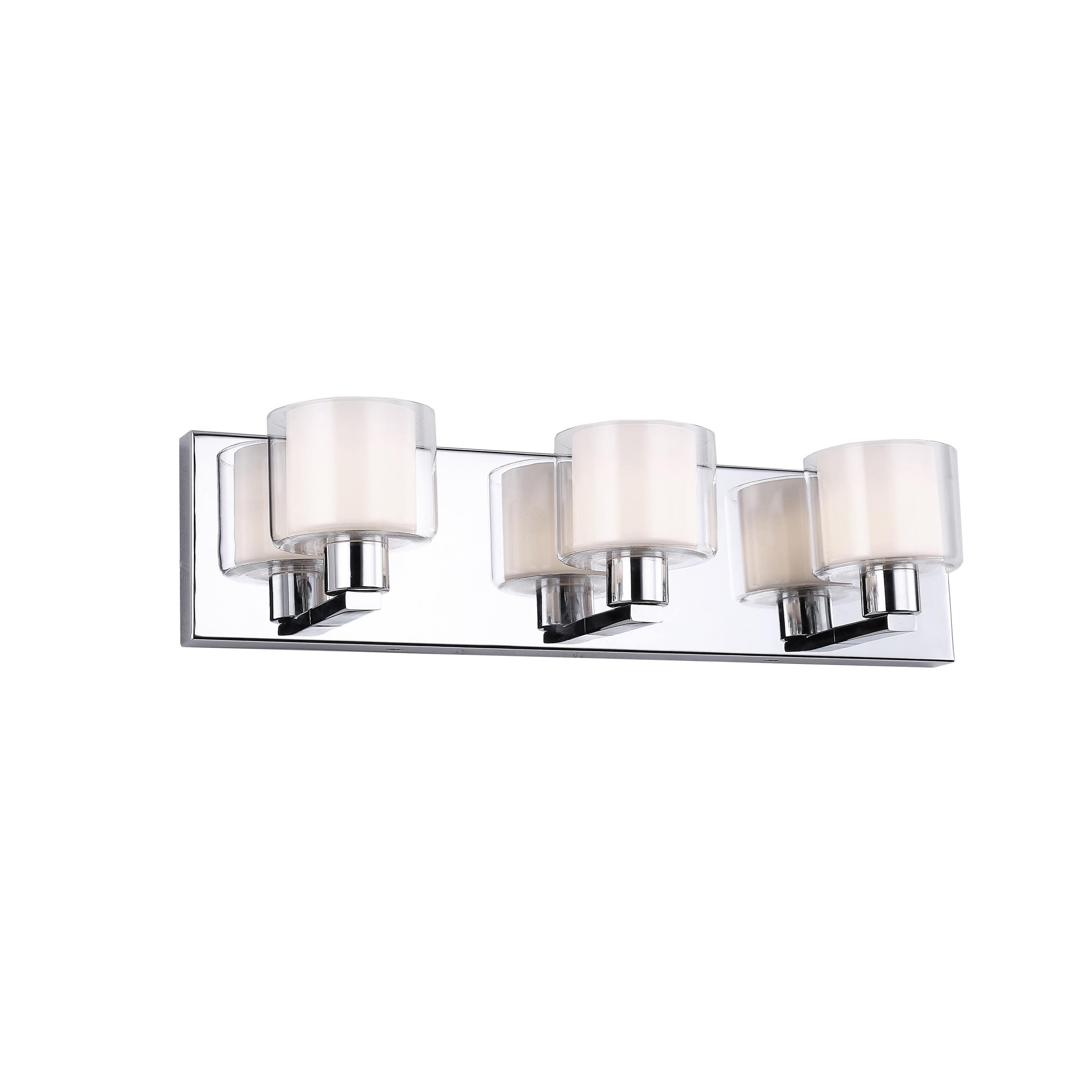 Dainolite V2005 Vanity Fixture, Polished Chrome Finish