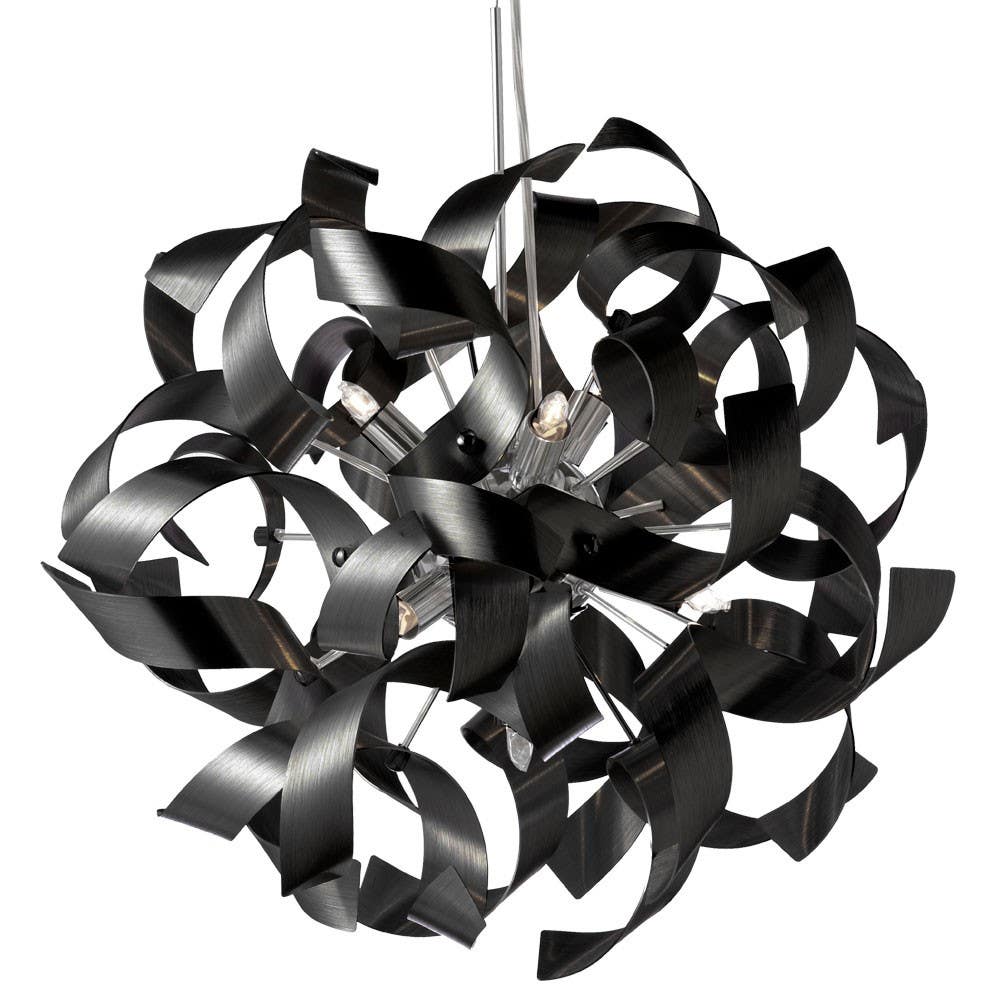 Dainolite WAY 9 Light Pendant Twisted Metals