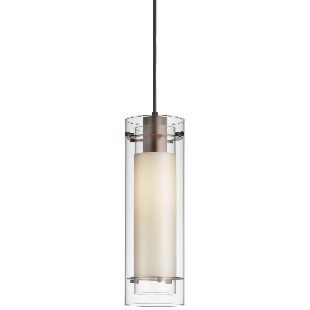Dainolite 22152 Single Pendant, Oil Brushed Bronze Finish
