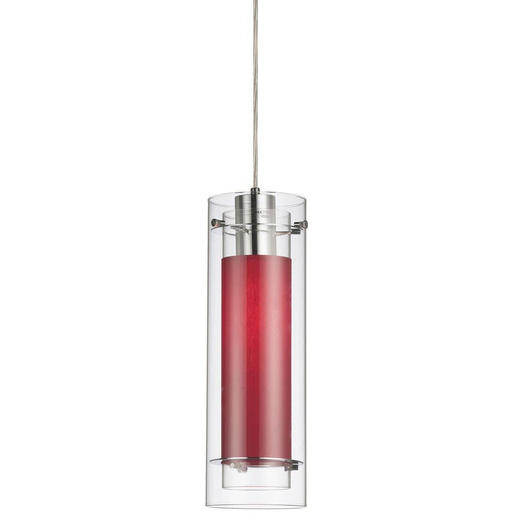 Dainolite 22152 Single Pendant, Polished Chrome Finish