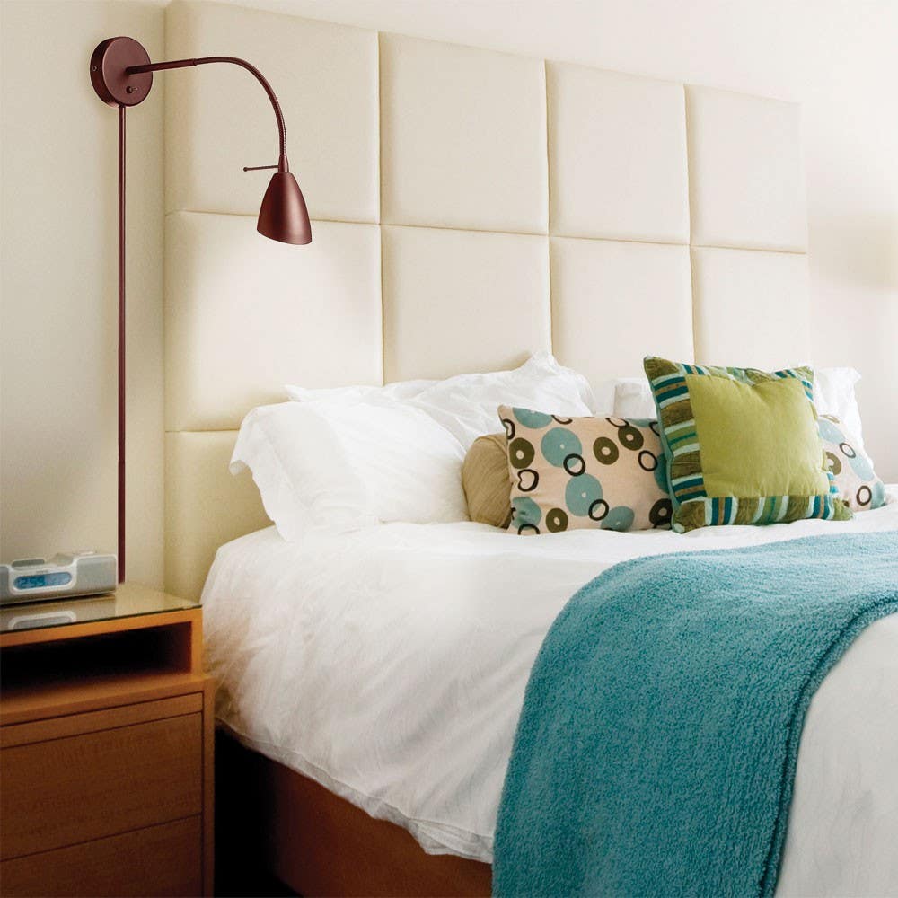 Dainolite DGUW224 Wall Mounted Halogen Reading Lamp