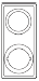 Cal-Royal HIL Escutcheon Plate for Exterior Trim