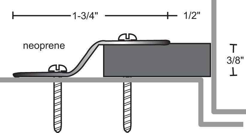 NGP 125N Astragal Set