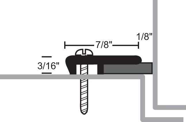 NGP 134S  Neoprene Perimeter Weatherstrip Door Seal