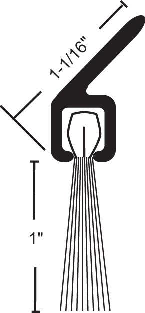 NGP D620 Nylon Brush Seal