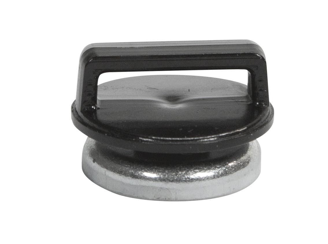 Mag Daddy 62452-10 Hook and Loop Holder, Black (Pkg Qty 10)