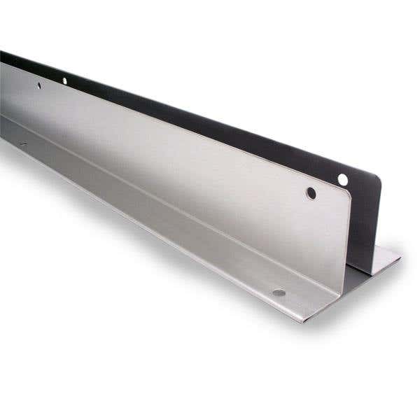 Jacknob 204109 Wall Bracket Two Ear 3/4" X 71" Crss w/ Stainless Steel Material & Satin Finish
