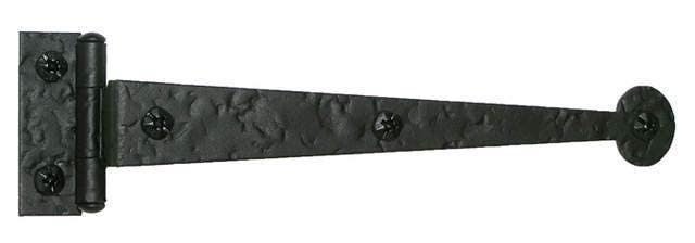 Acorn AIVBQ 6-1/2" Smooth Heart Cabinet Strap Hinge, 3/4" offset (Pair)