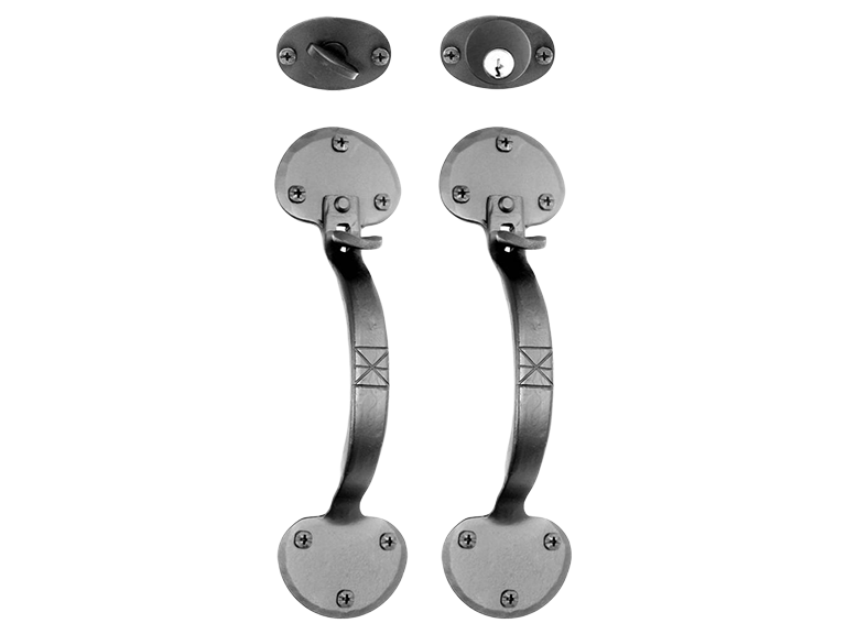 Acorn ATYBI Forged Bean Double Handle Mortise Lock Set