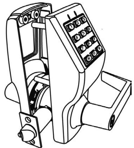 Cal-Royal CR3000 Heavy Duty Grade 1 Digital Keypad Door Lock