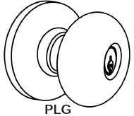 Cal-Royal BA/PLG Barrington Series Lockset