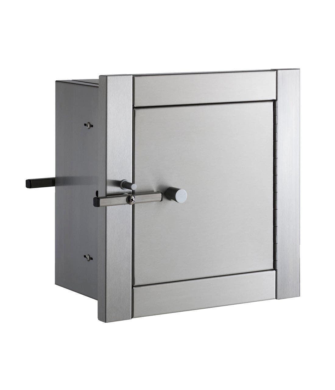 Bobrick B-5051 Recessed Heavy Duty Specimen Pass-Through Cabinet, Finish-Satin