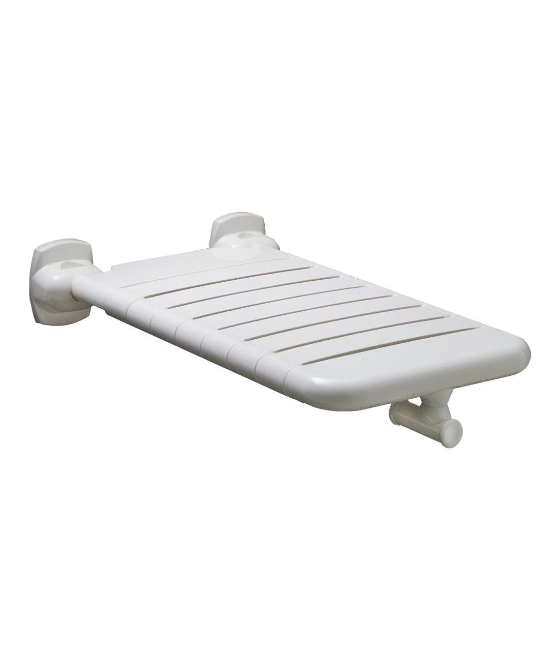 Bobrick B-518116 Vinyl-Coated Folding Bathtub Seat, Finish-White