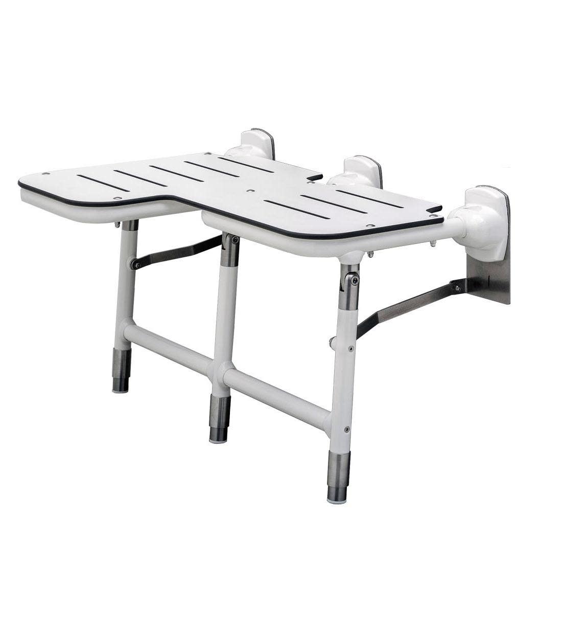 Bobrick B-918116 Bariatric Folding Shower Seat w/ Legs