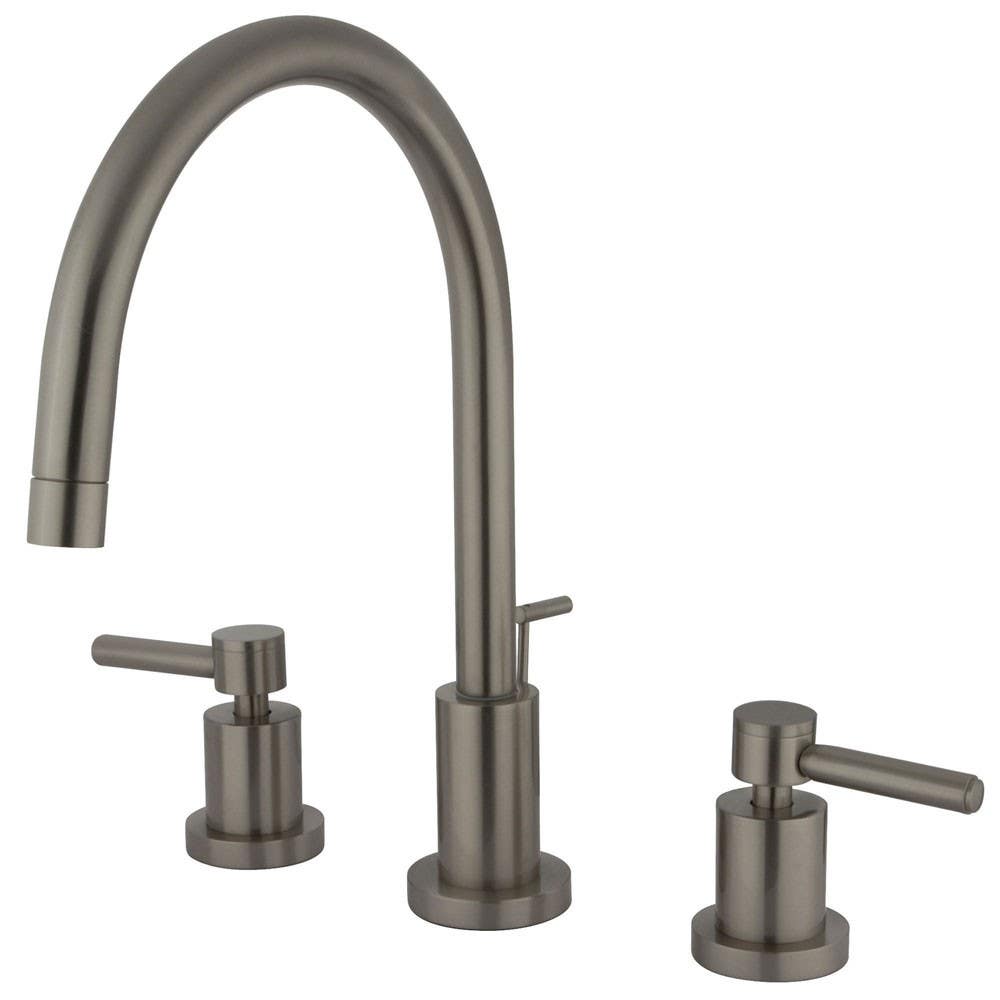Kingston Brass KS892 Concord Two Handle Widespread Lavatory Faucet w/ lever handles