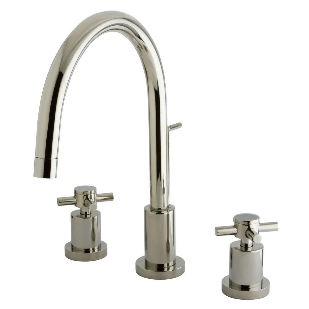 Kingston Brass KS892 Concord Two Handle Widespread Lavatory Faucet w/ cross handles