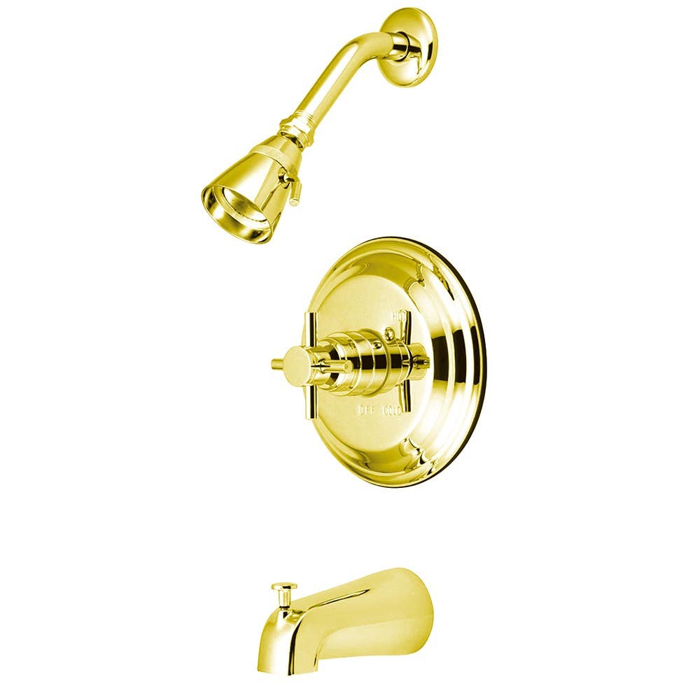 Kingston Brass KB2632DX Concord Single Handle Tub & Shower Set