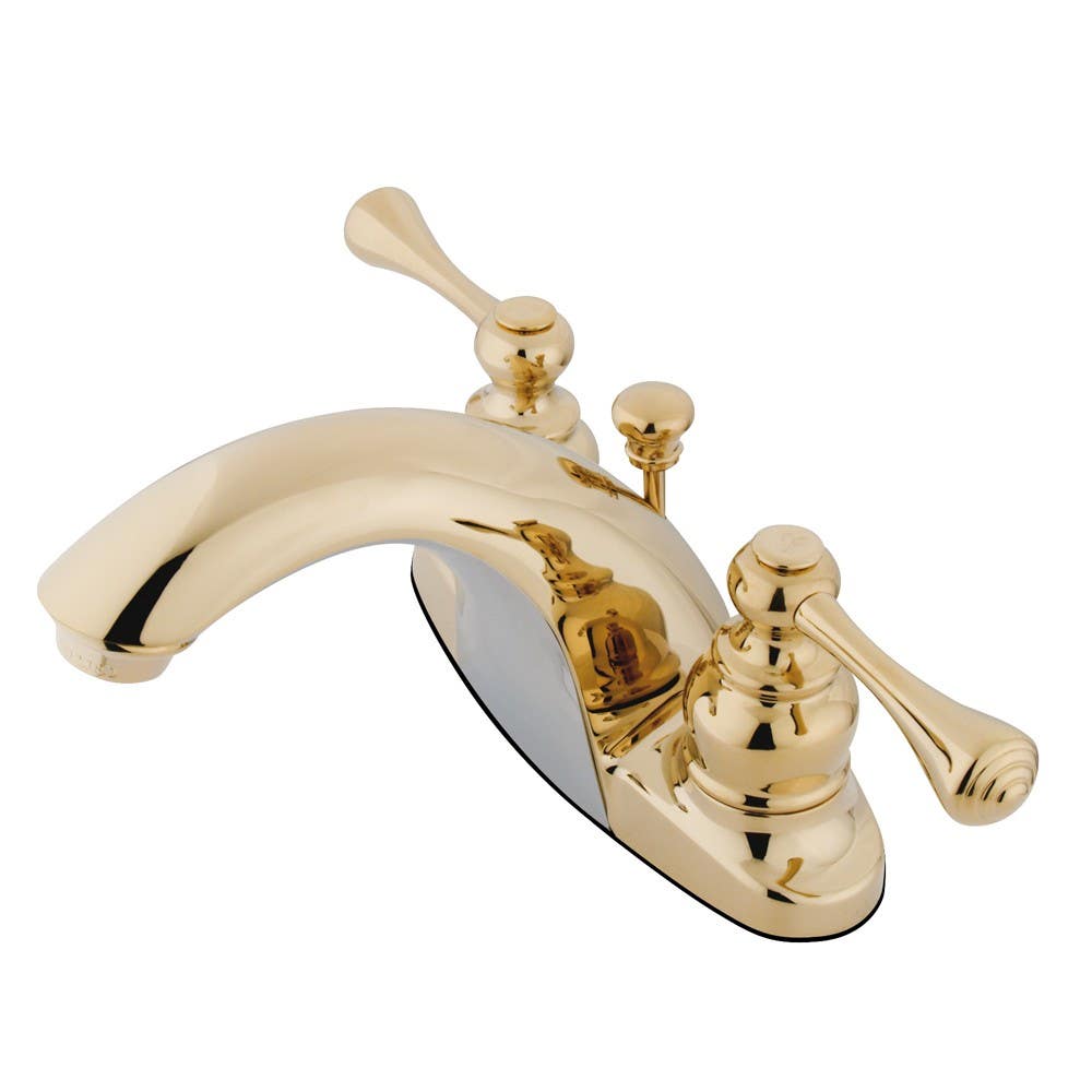 Kingston Brass GKB764 Water Saving English Country Centerset Lavatory Faucet