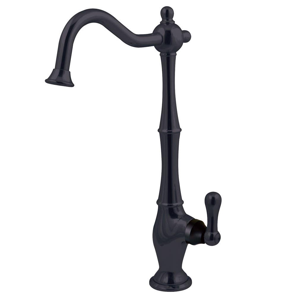 Kingston Brass KS119 Gourmetier Heritage Low-Lead Cold Water Filtration Faucet w/ AL lever handles