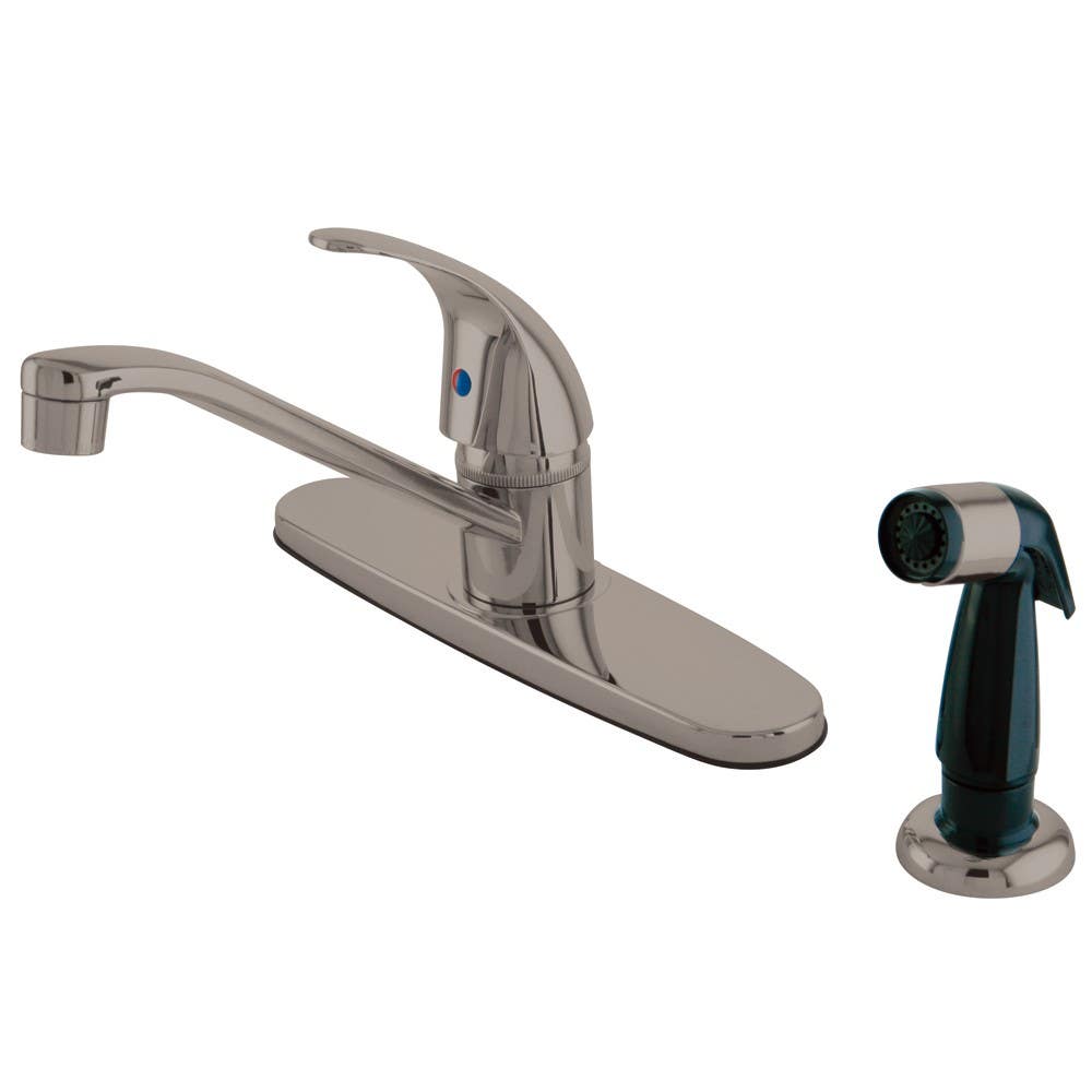 Kingston Brass KB6571LL Legacy Single Handle Kitchen Faucet, Polished Chrome Finish